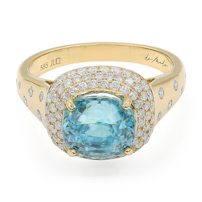 14K Ratanakiri Zircon Gold Ring (de Melo)