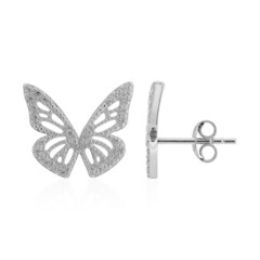 Zircon Silver Earrings