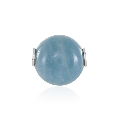 Aquamarine Silver Pendant (MONOSONO COLLECTION)
