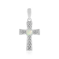 Welo Opal Silver Pendant
