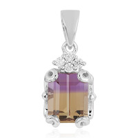 Ametrine Silver Pendant