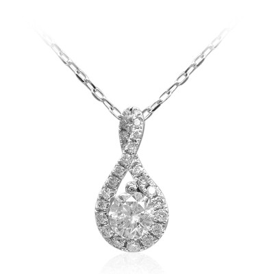 14K SI2 (H) Diamond Gold Necklace (CIRARI)