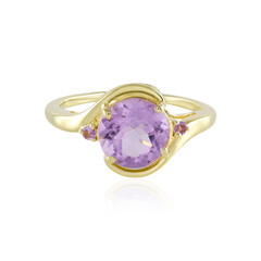 Rose de France Amethyst Silver Ring