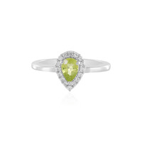 Peridot Silver Ring