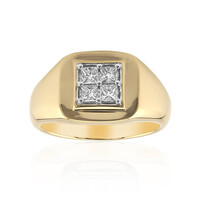 14K IF (D) Diamond Gold Ring
