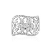 Zircon Silver Ring
