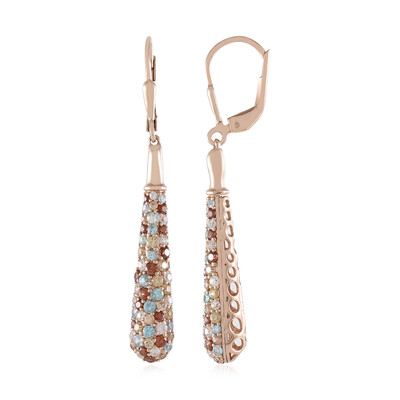 Ratanakiri Zircon Silver Earrings (KM by Juwelo)