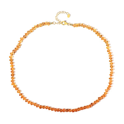 Imperial Topaz Silver Necklace (Adela Silber)
