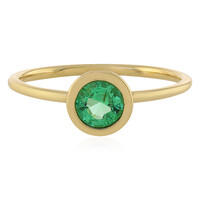 9K Ethiopian Emerald Gold Ring