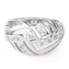 Zircon Silver Ring