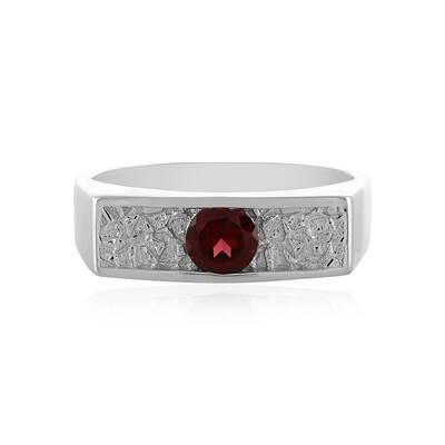 Rhodolite Silver Ring