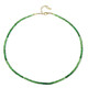 Tanzanian Tsavorite Silver Necklace