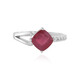 Madagascar Ruby Silver Ring