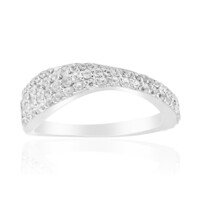 Zircon Silver Ring