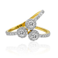 9K SI1 (G) Diamond Gold Ring