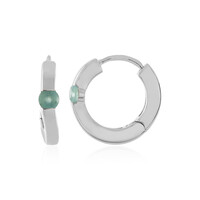 Grandidierite Silver Earrings