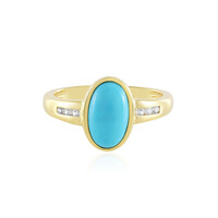 Sleeping Beauty Turquoise Silver Ring