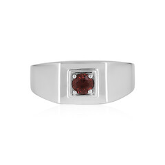 Pink Zircon Silver Ring