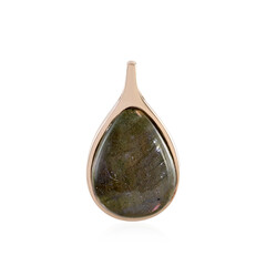 Copper Maniry Labradorite Silver Pendant (KM by Juwelo)