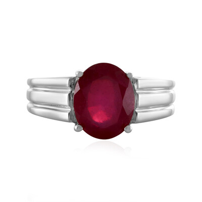 Madagascar Ruby Silver Ring