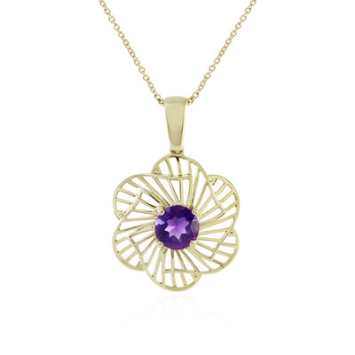 9K Amethyst Gold Necklace (Ornaments by de Melo)