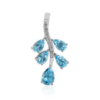 Marambaia Topaz Silver Pendant