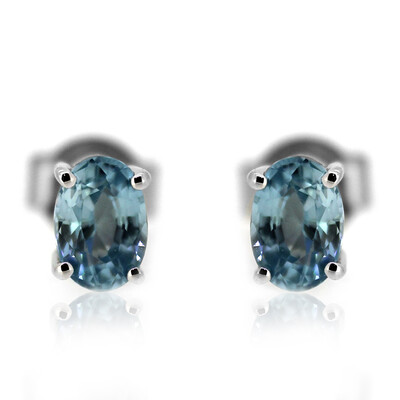 Ratanakiri Zircon Silver Earrings