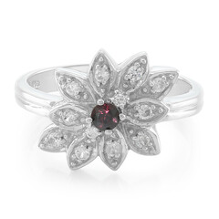 Malawi Ruby Silver Ring