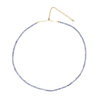 Tanzanite Silver Necklace