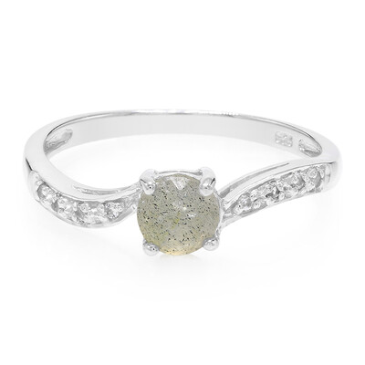 Romanian Spectrolite Silver Ring