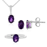 Amethyst Silver Ring