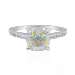 Moonlight Topaz Silver Ring