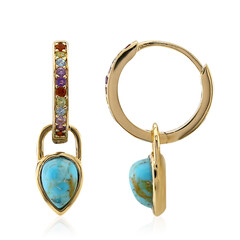 Turquoise Silver Earrings