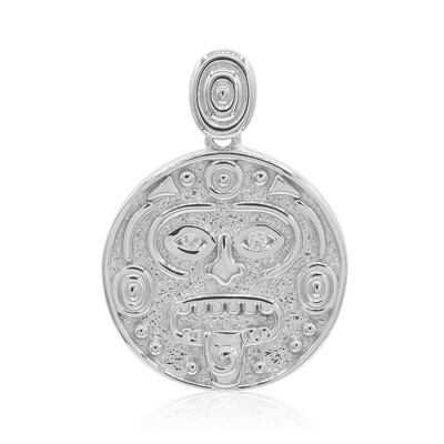 Zircon Silver Pendant