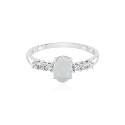Welo Opal Silver Ring