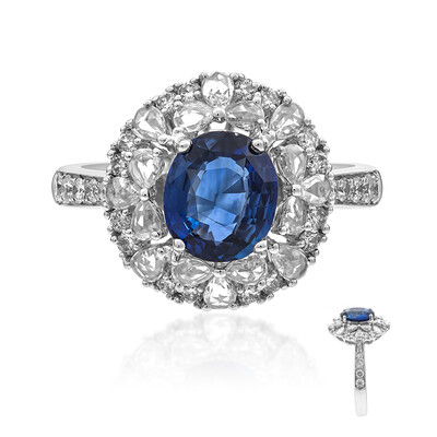 18K Ceylon Sapphire Gold Ring (CIRARI)