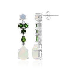 Welo Opal Silver Earrings