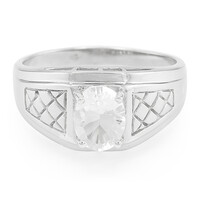 Petalite Silver Ring