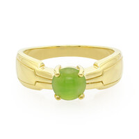 Imperial Chrysoprase Silver Ring