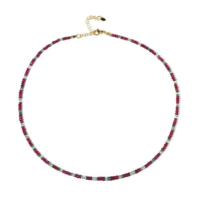 Madagascar Ruby Silver Necklace