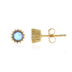 Labradorite Silver Earrings