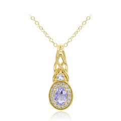 Tanzanite Silver Necklace
