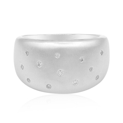 I1 (G) Diamond Silver Ring (Annette)