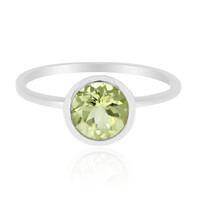 Ouro Verde Quartz Silver Ring