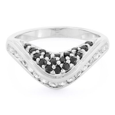 White Sapphire Silver Ring