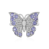 Tanzanite Silver Ring