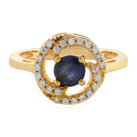 Madagascar Blue Sapphire Silver Ring