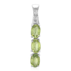 Mozambique Sapphire Silver Pendant
