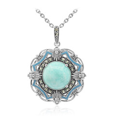 Amazonite Silver Necklace