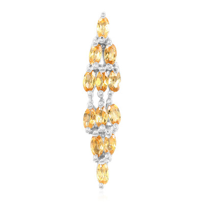 Minas Imperial Garnet Silver Pendant